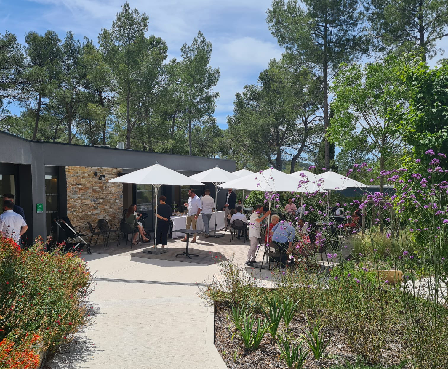 La terrasse du restaurant Jadore